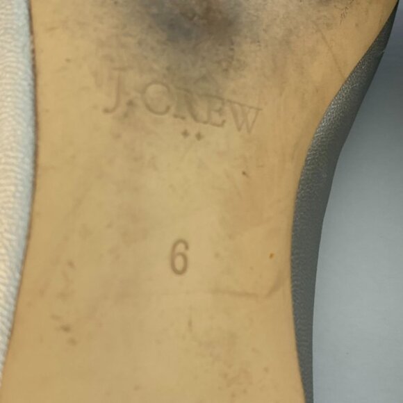 J. Crew Silver Bow Kiki Ballet Flats - Picture 5 of 9